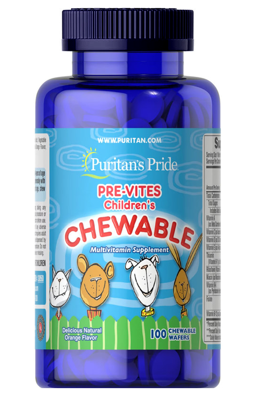 pre vites children s multivitamin 100 chewable wafers pre vites children s multivitamin 100 chewable wafers